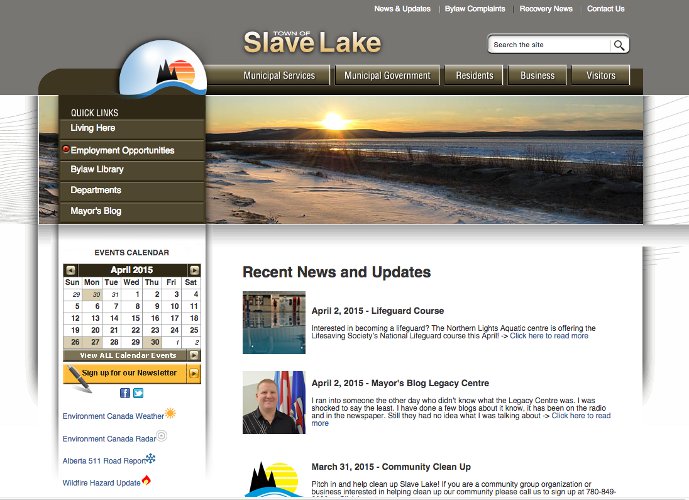Slave Lake site image